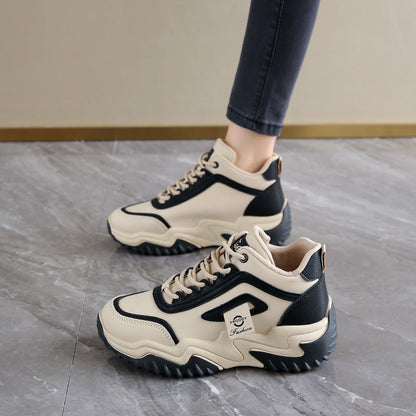 Damen Sneaker Sportlich High-Top mit Flexibler Sohle