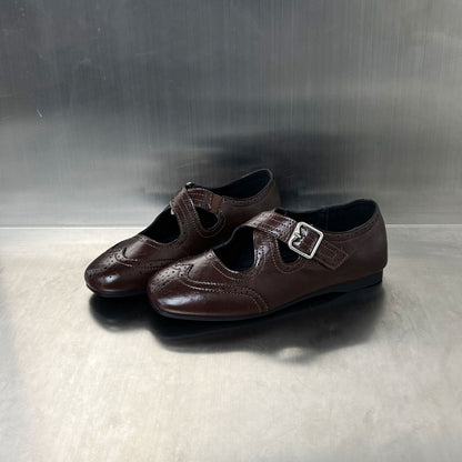 Damen Ballerinas Elegant Schnalle Atmungsaktiv
