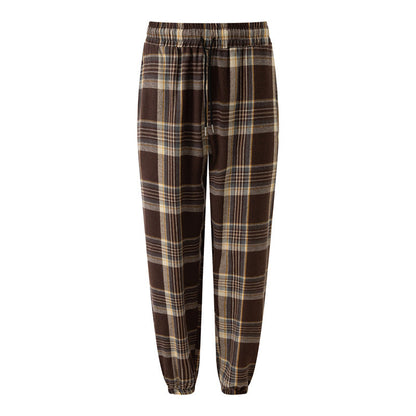 Herren Flanellhose Bequem Mit Seitentaschen Elastisch