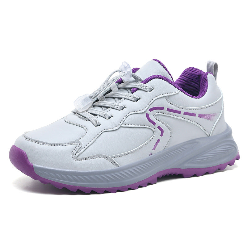 Damen Sport Schuhe Schnellverschluss Polster Sohle Bequem