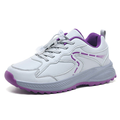Damen Sport Schuhe Schnellverschluss Polster Sohle Bequem