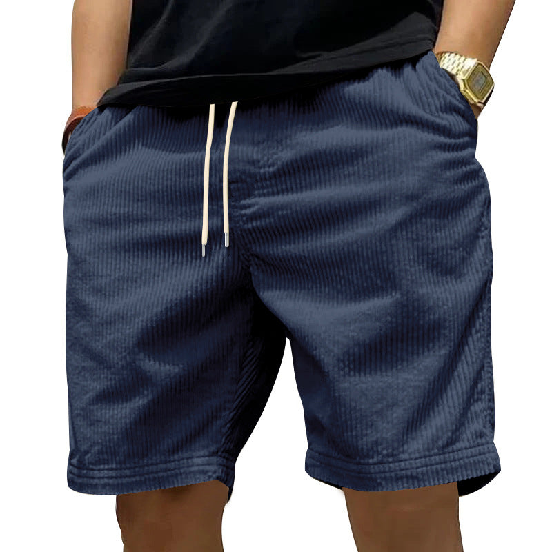Herren Cordhose Bequem Strukturiert Freizeit Hose
