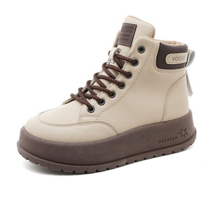 Damen Sneaker Hoch Hohe Sportschuhe mit Polsterung Schwarz - BerlinGlamour