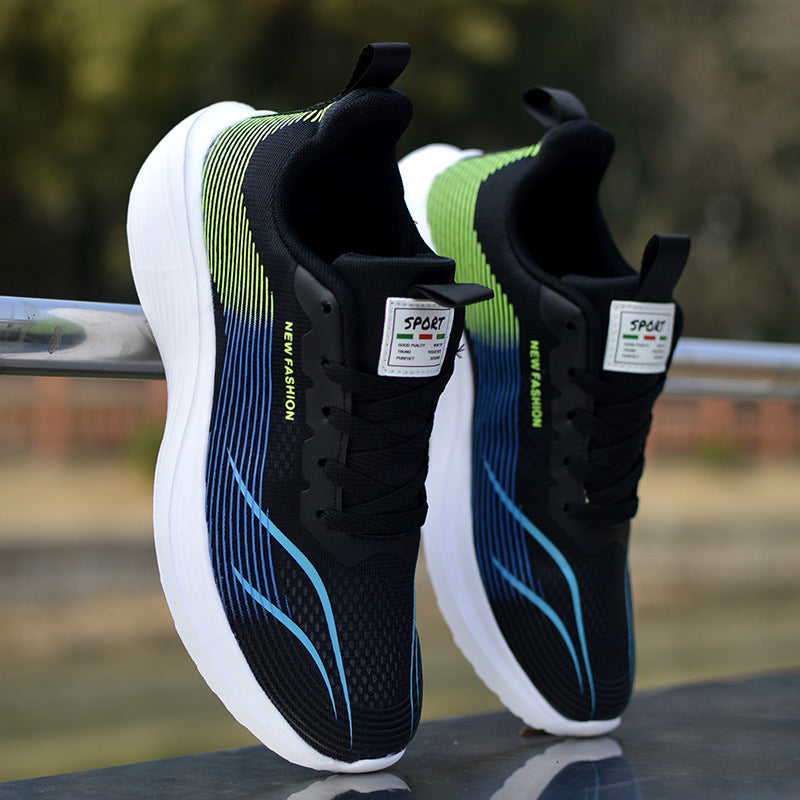 Damen Sneaker Sportlich Leicht mit Stoßdämpfung