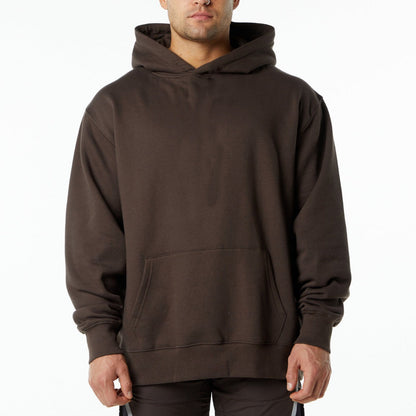 Herren Kapuzenpullover Elegante Kängurutasche Modern