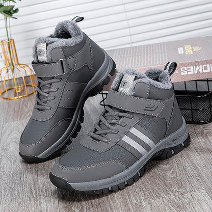 Herren Stiefel Warm Rutschfest Winterstiefel Heidi Style