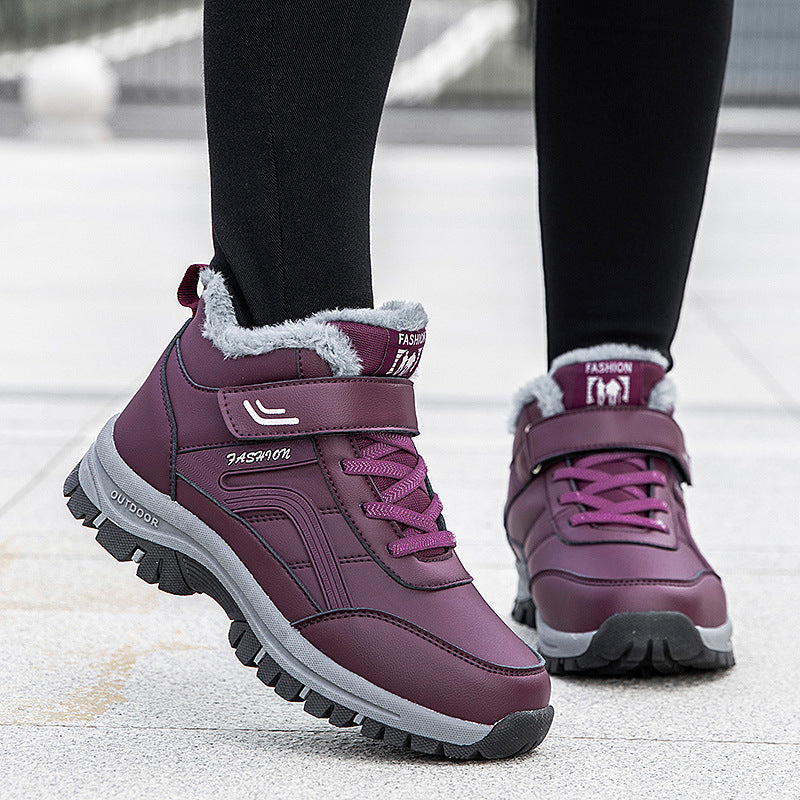 Damen Sneaker Warm Winter Schuhe rutschfest Sportlich