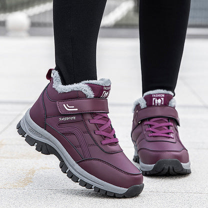 Damen Sneaker Warm Winter Schuhe rutschfest Sportlich