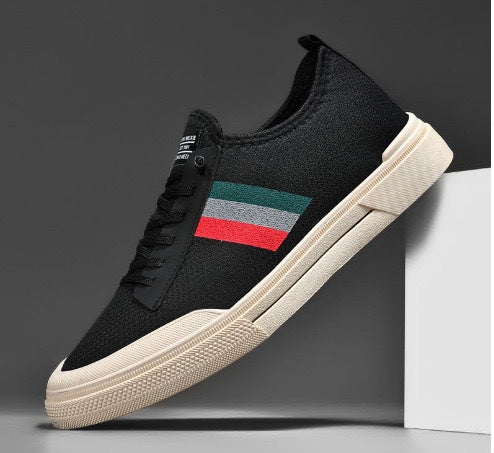 Damen Sneaker Sportlich Canvas Schuhe Modern