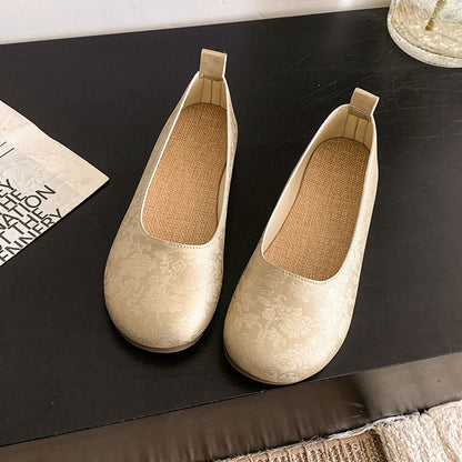 Damen Ballerinas Komfortabel Zeitlos Elegant