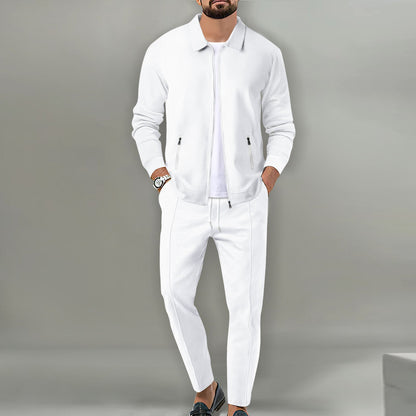 Herren Sportset Funktioneller Stehkragen Atmungsaktiv Modern