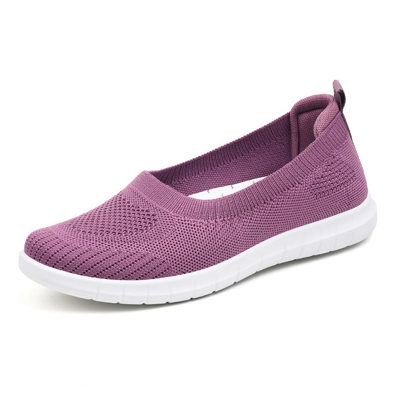 Damen Knit-Slipper Bequem Leicht Warm