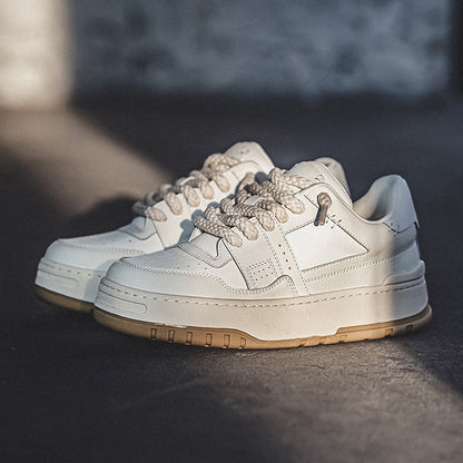 Damen Sneaker Bequem Schnürsenkel Dämpfende Sohle