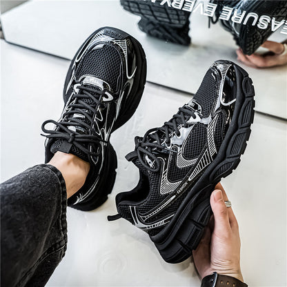 Damen Sport Sneaker Atmungsaktiv Mesh Komfort Schuhe