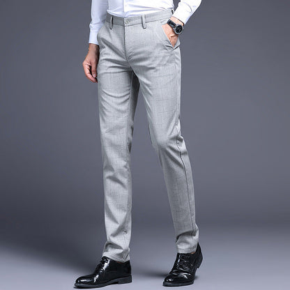 Herren Businesshose Elegant Komfortabel Slim Fit