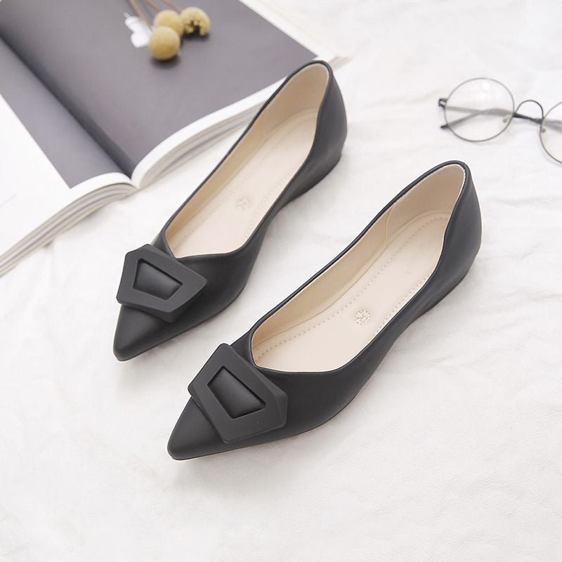 Damen Ballerinas Elegant Riemendesign Komfortabel