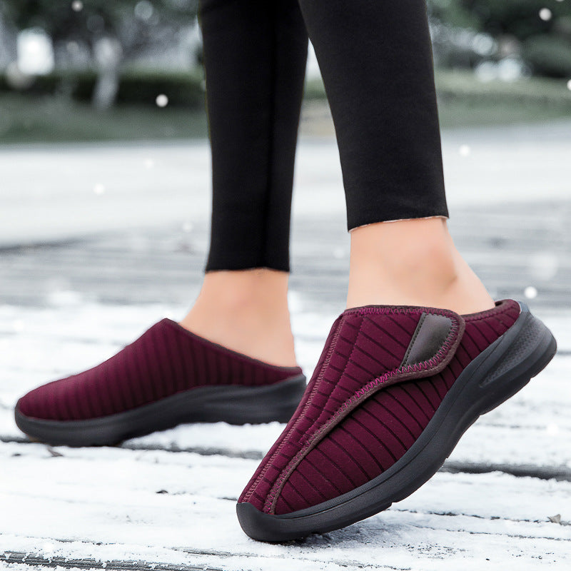 Damen Hausschuhe Bequem Slip-On Rutschfest Weich - BerlinGlamour