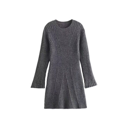 BerlinGlamour Fashion Ripped Knit Dress