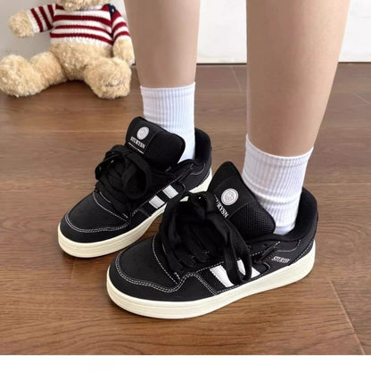 Damen Sneaker Sportlich Bequem Mit Gepolsterter Sohle