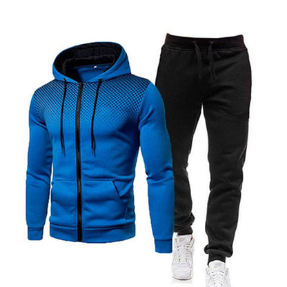 Herren Sportset Hoodie Jogginghose atmungsaktiv Komfort