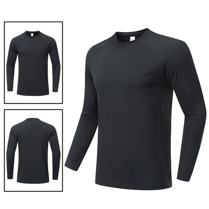 Herren Langarmshirt Sportlich atmungsaktiv