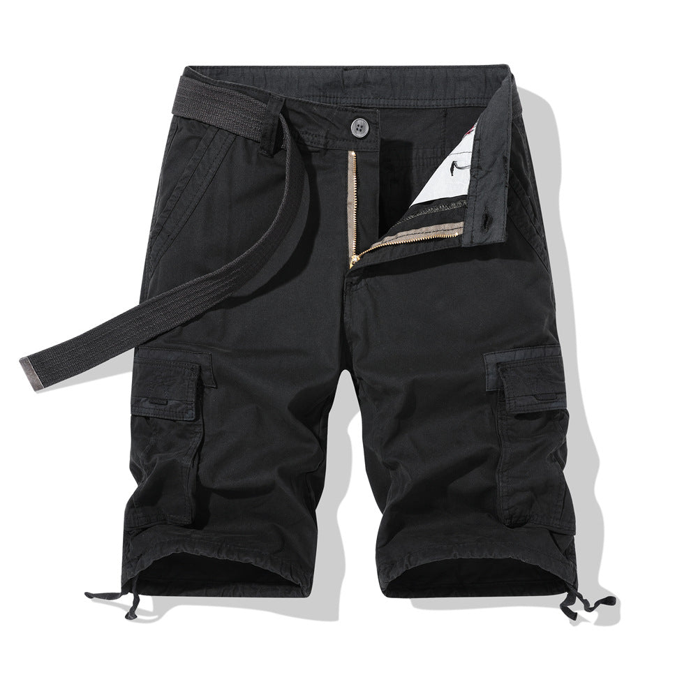 Herren Cargo Shorts Multifunktional Bequem Verstellbar
