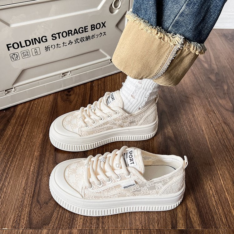Damen Sneaker Bequem Strapazierfähig Laufschuhe