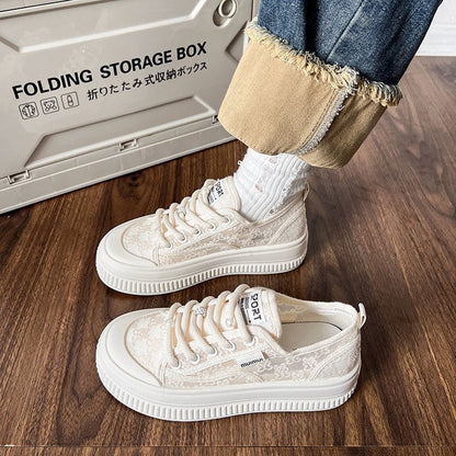 Damen Sneaker Bequem Strapazierfähig Laufschuhe