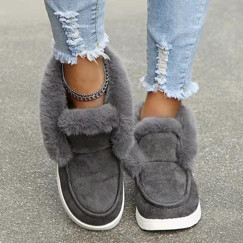 Damen Winterstiefel Warm Kuschelig Modisch - BerlinGlamour