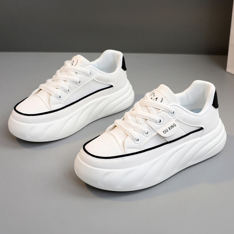 Damen Sneaker Chunky atmungsaktiv Trendy Hochsohlige