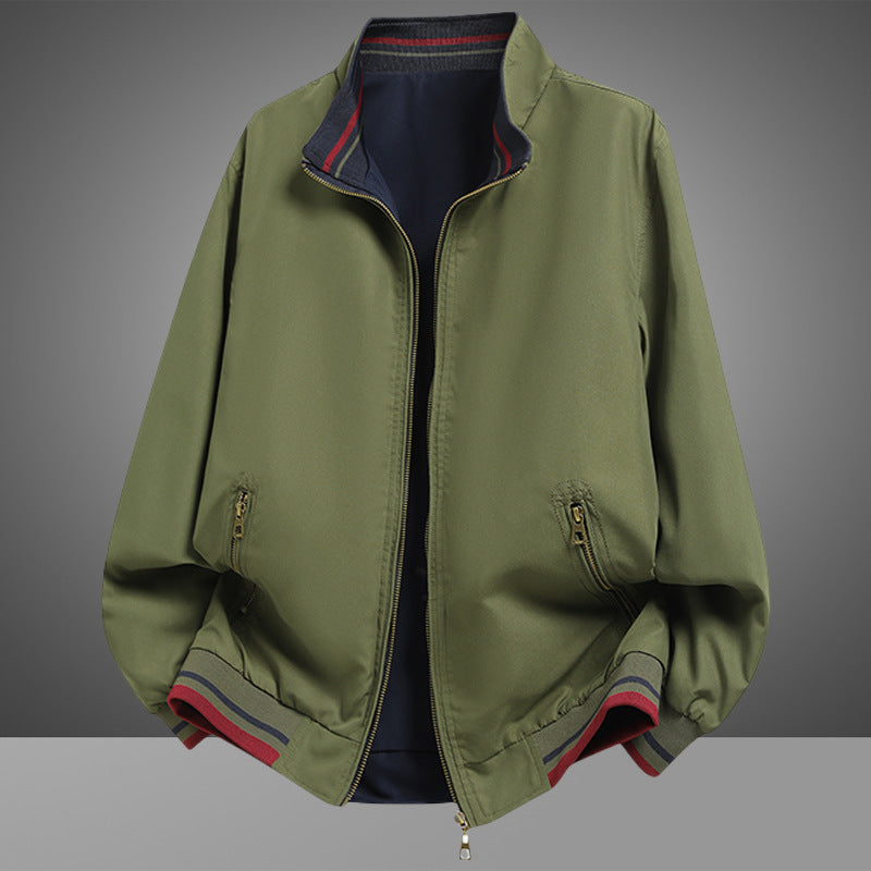 Herren Blouson Jacke Sportlich Wasserdicht