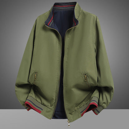 Herren Blouson Jacke Sportlich Wasserdicht