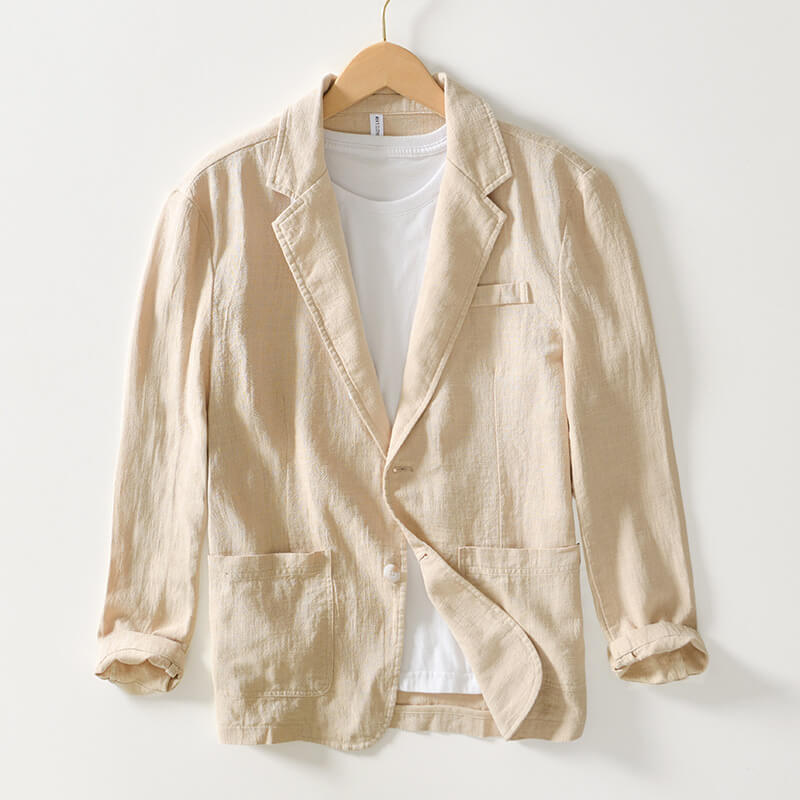 Leinenjacke Damen Sommer Modern
