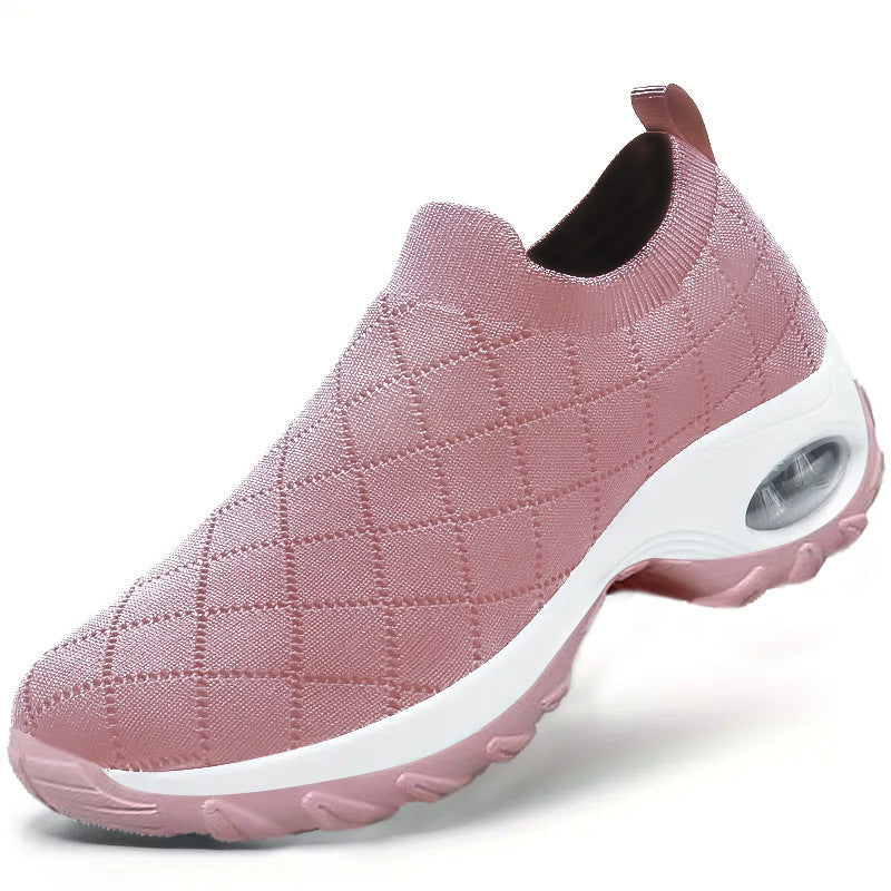Damen Sneaker Bequem Luftpolster Komfortschuhe Heidi