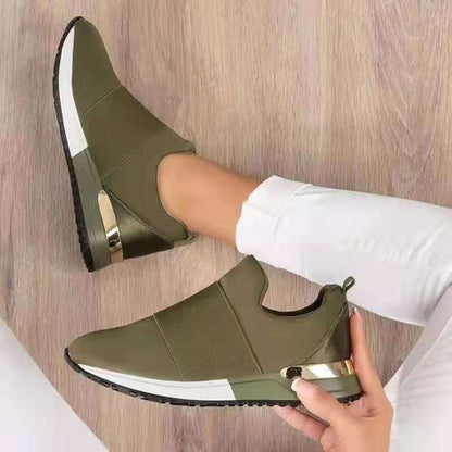 Damen Sneaker Sportlich Atmungsaktiv Mit Mesh-Oberfläche