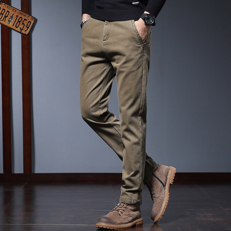 Schicke Herren Chino Hose Slim Fit