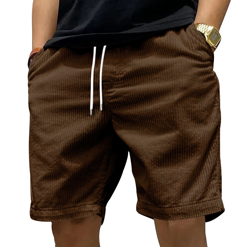 Herren Cordhose Bequem Strukturiert Freizeit Hose