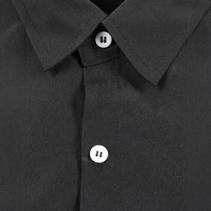 Herren Kurzarmhemd Elegantes Asymmetrisches Design Berlin