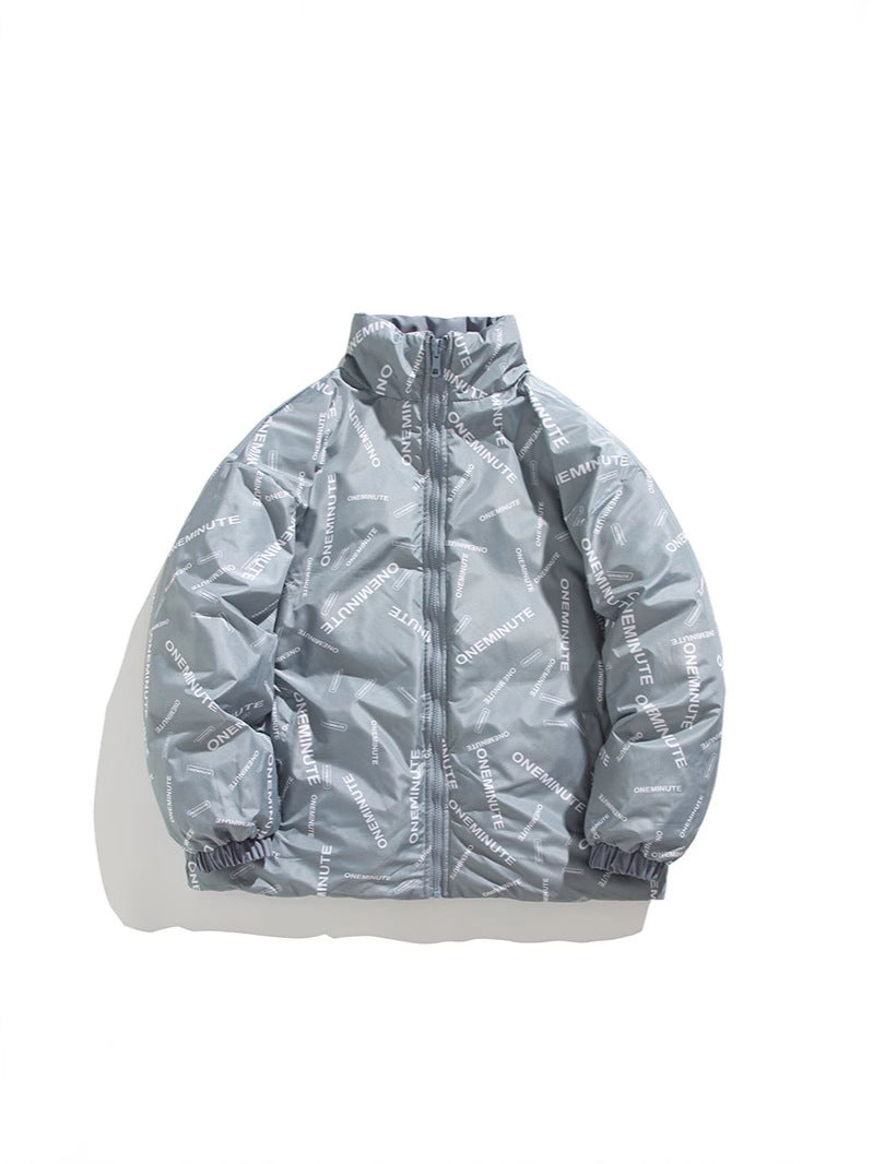 Herren Steppjacke Modern mit Hochkragen Berlin Style
