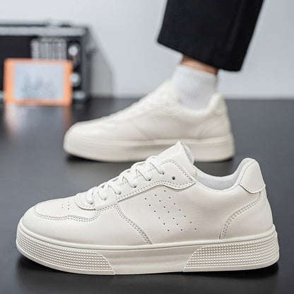 Damen Sneaker Sportlich Leder Laufschuhe Komfortabel