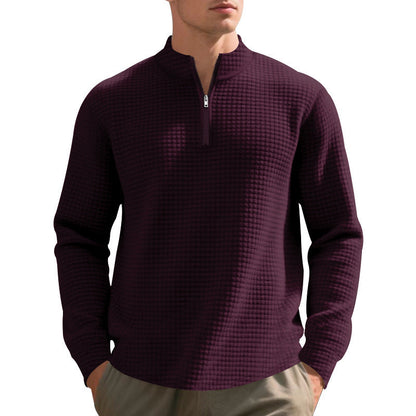Herren Pullover Sportlich Hochkragen Modern Damenschuhe