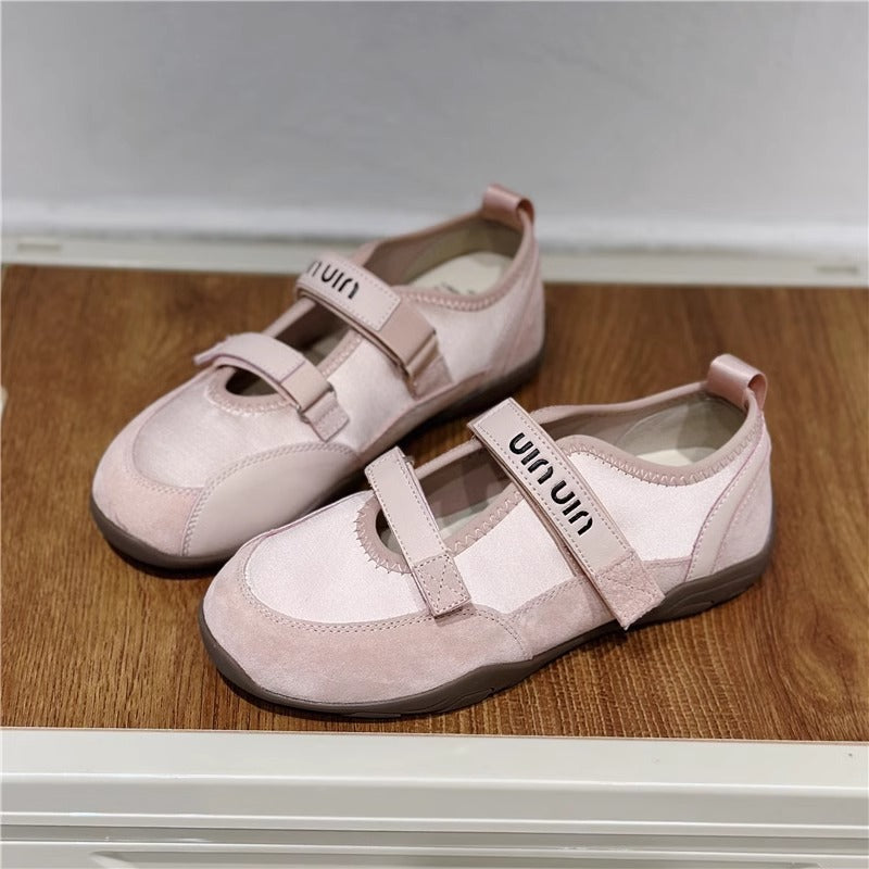 Damen Slipper Bequem Verstellbar mit Riemen
