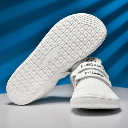 Damen Sport Schuhe Freizeit Doppelriemen Schnürsenkel