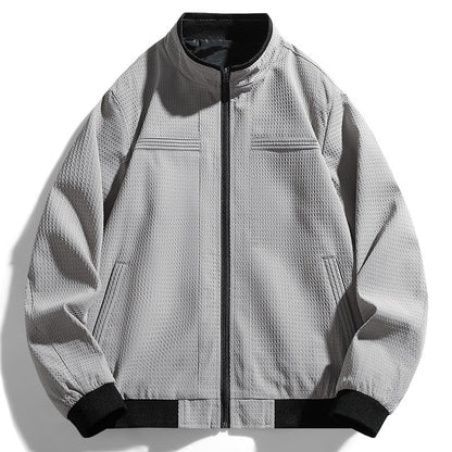 Herren Freizeitjacke Leicht Wasserabweisend Modern