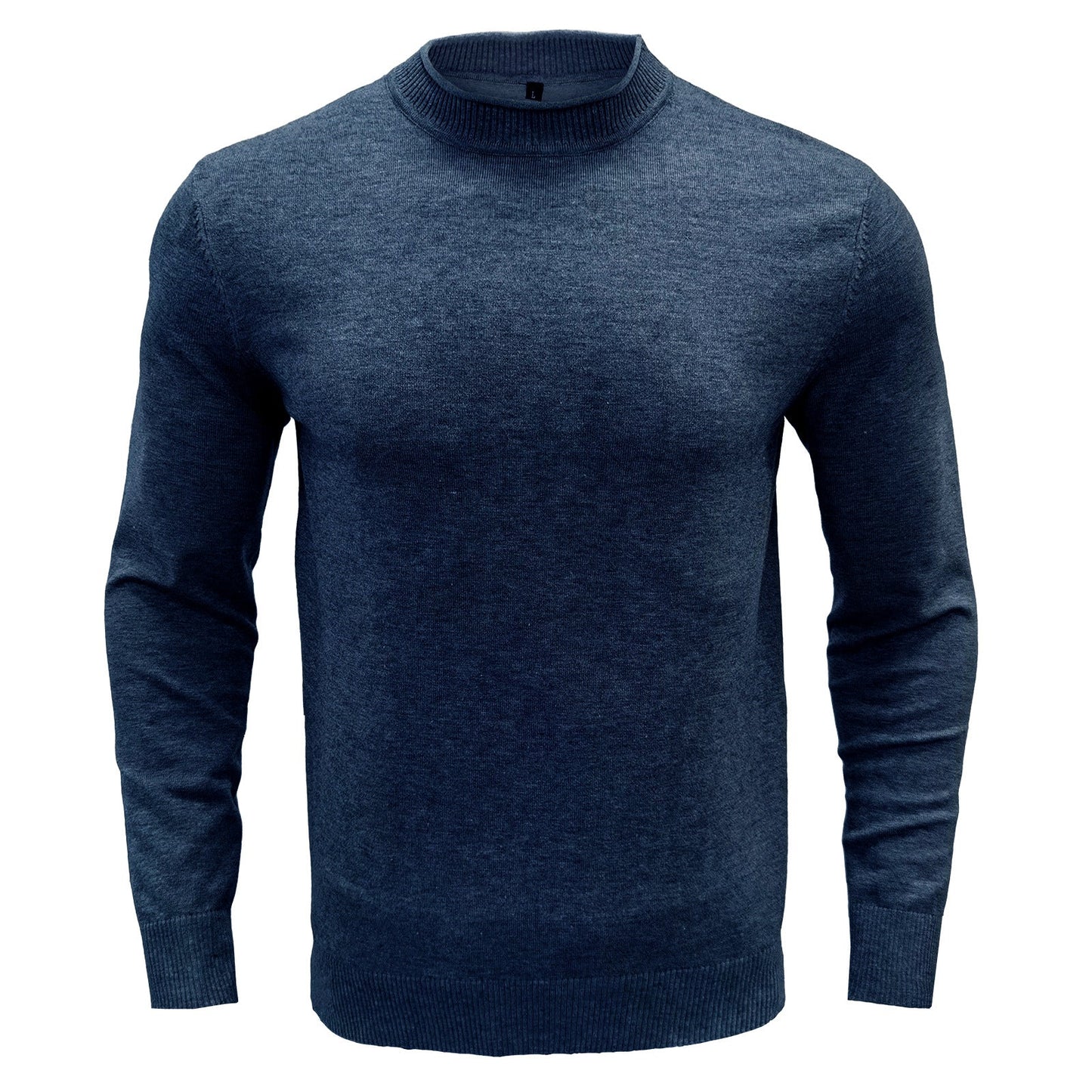Weicher Herren Pullover Rundhals Baumwolle Bequem