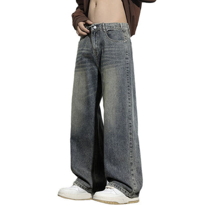 Weite Denim-Jeans Unisex Bequem Berlin Style