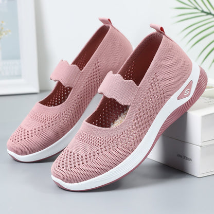 Damen Sportschuhe Slip-On atmungsaktiv elastisch