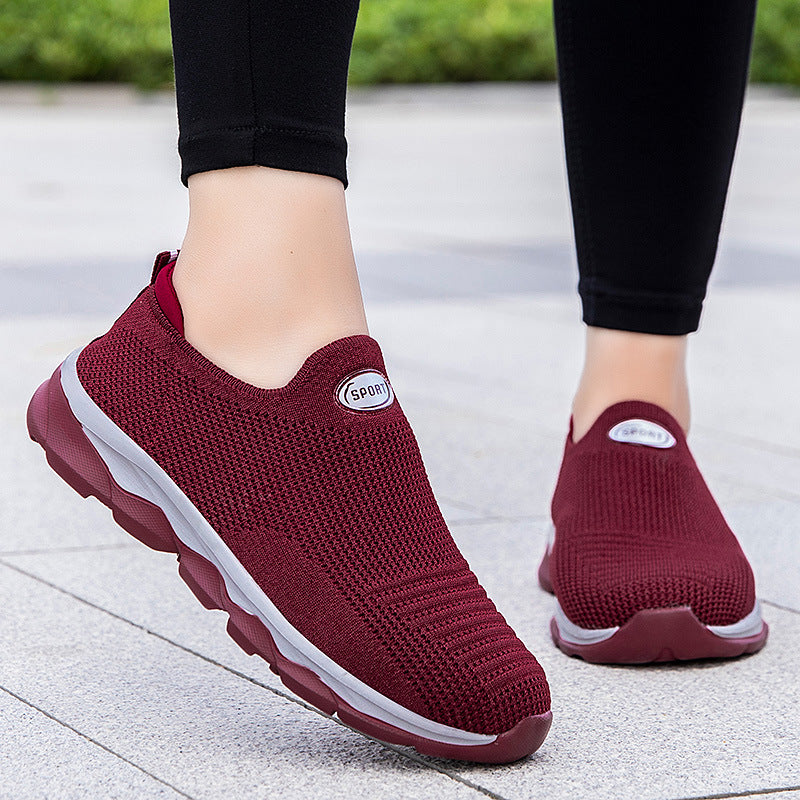 Damen Laufschuhe atmungsaktiv Mesh Leicht Flexibel