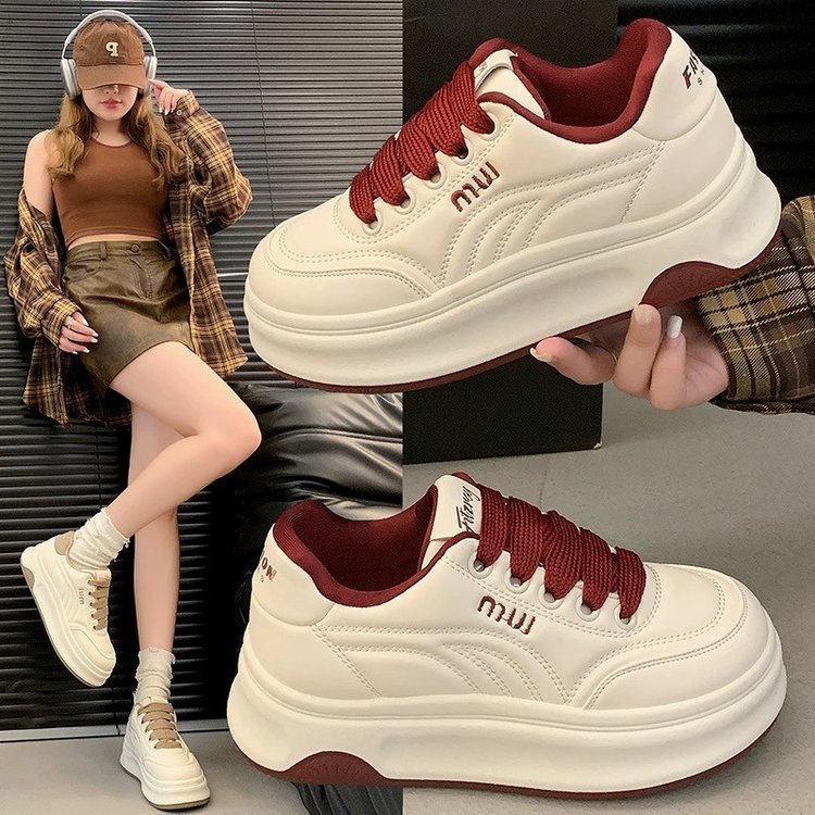 Damen Sneaker Plateau Schuhe Komfortabel Sportlich - BerlinGlamour