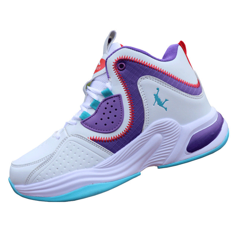 Damen Basketball Sneaker Atmungsaktiv Stoßdämpfend Sportlich